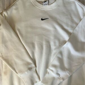 Cream Nike Crewneck